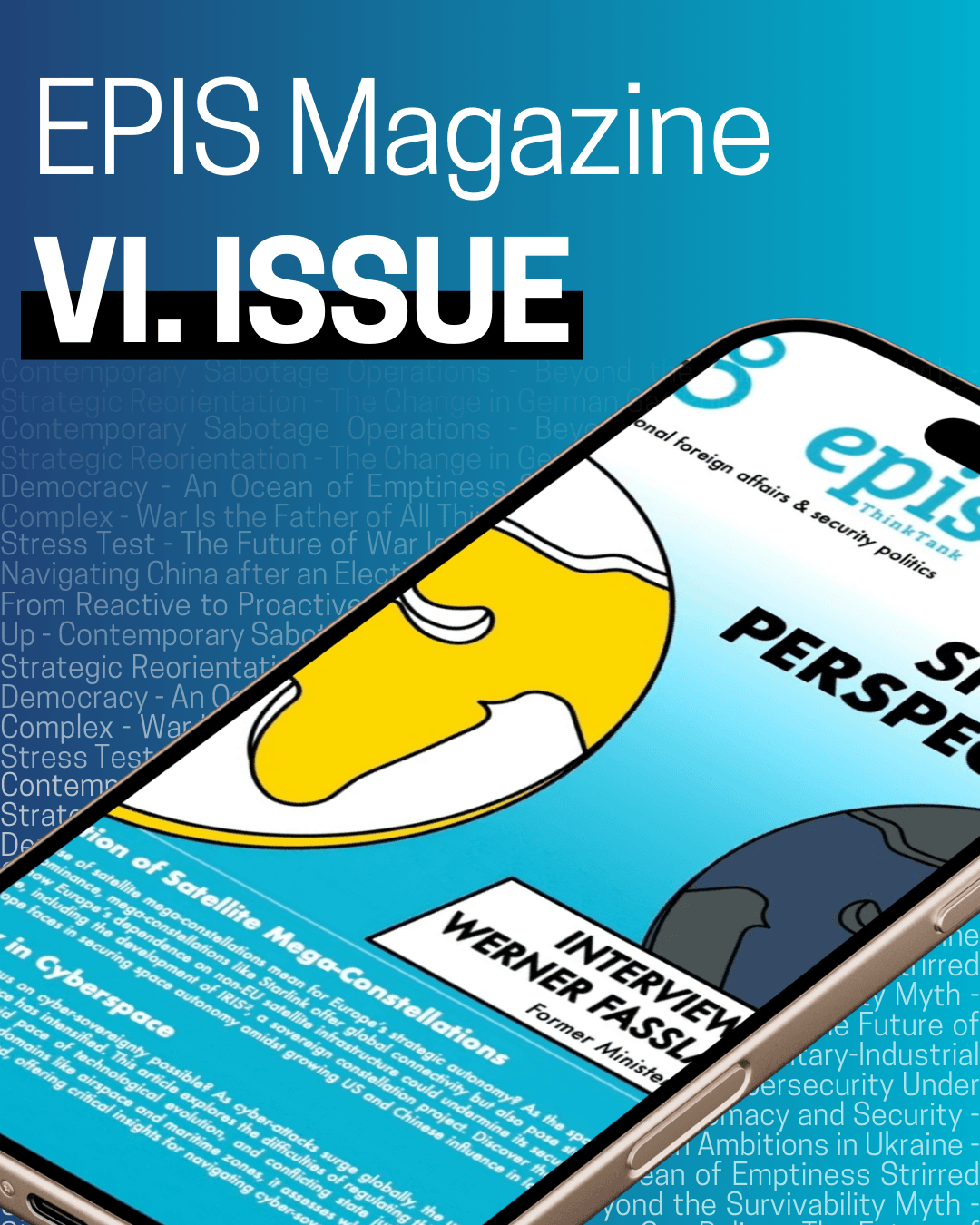 Editorial EPIS Magazine Issue VI