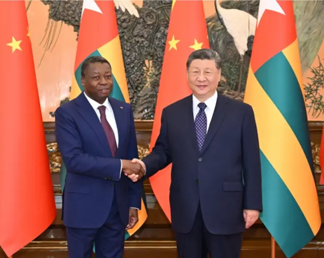 China and Togo Strengthen Diplomatic Ties as Xi Jinping meets with Togo’s Head of Government