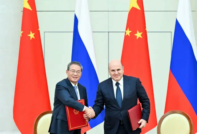 Chinese Premier and Russian Prime Minister Reaffirm Close Partnership